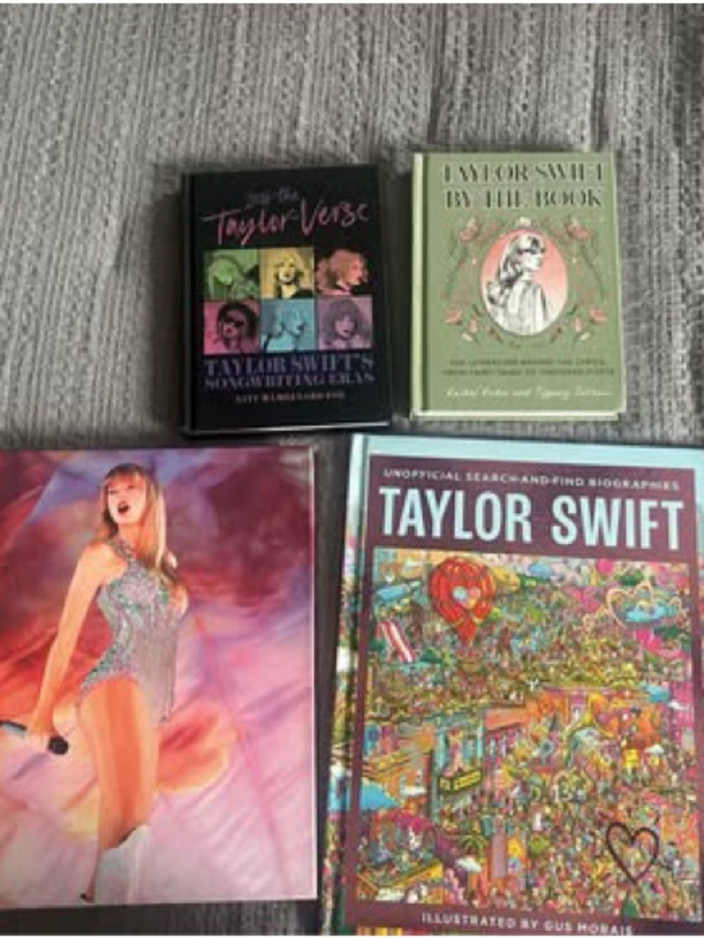 Taylor Swift Book Bundle - Black, Green, Pink, Purple, Blue, Red